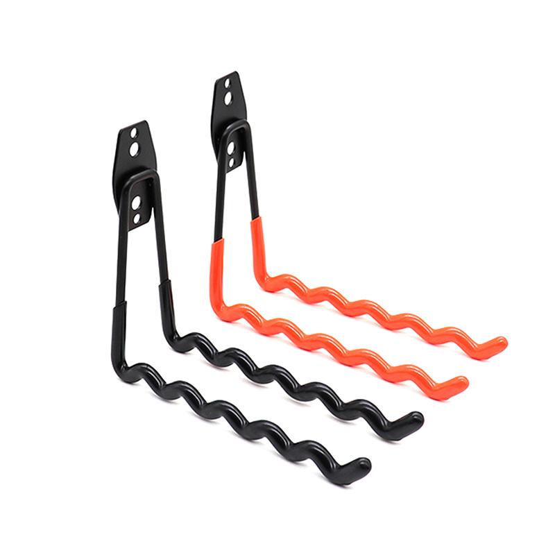 Wall Mounted Racket Holder Tennis Racket Holder Badminton Racket Holder Wall Wave Hook Storage Holds Multiple Racquets Rack