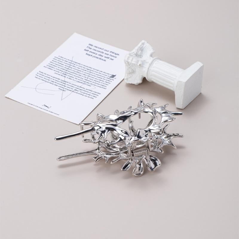 Módní spona do vlasů ve tvaru mušle Protiskluzové sponky do vlasů Velké akrylové čelistní spony do vlasů Pokrývka hlavy Nástroje pro styling Vlasové doplňky