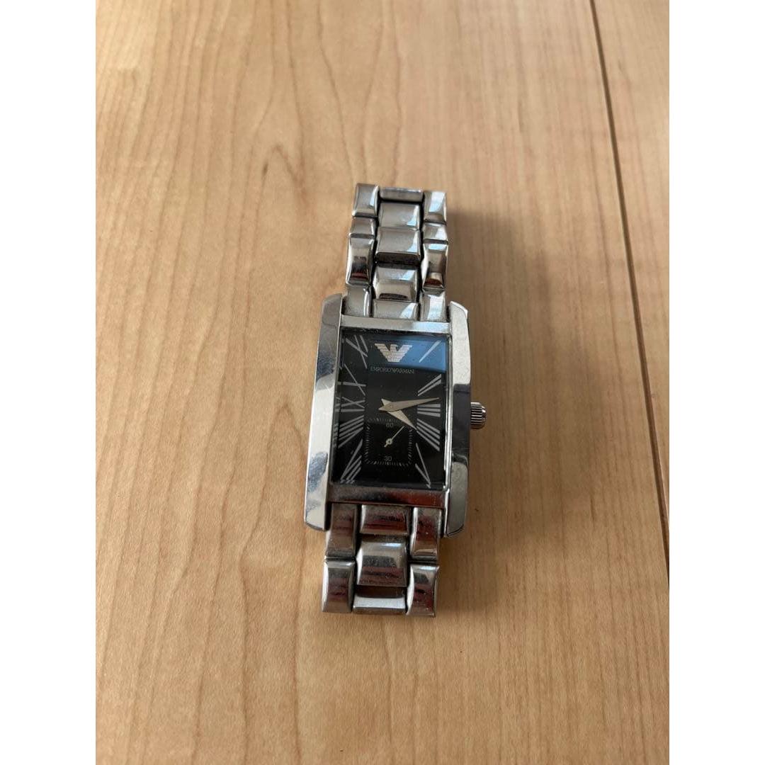 Used EMPORIO ARMANI silver watch