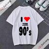 The 90s Unisex Retro Costume Party T-Shirt Gift for Unisex 90’s Aesthetic ClothingHip Hop Event Graphic Tee Tops
