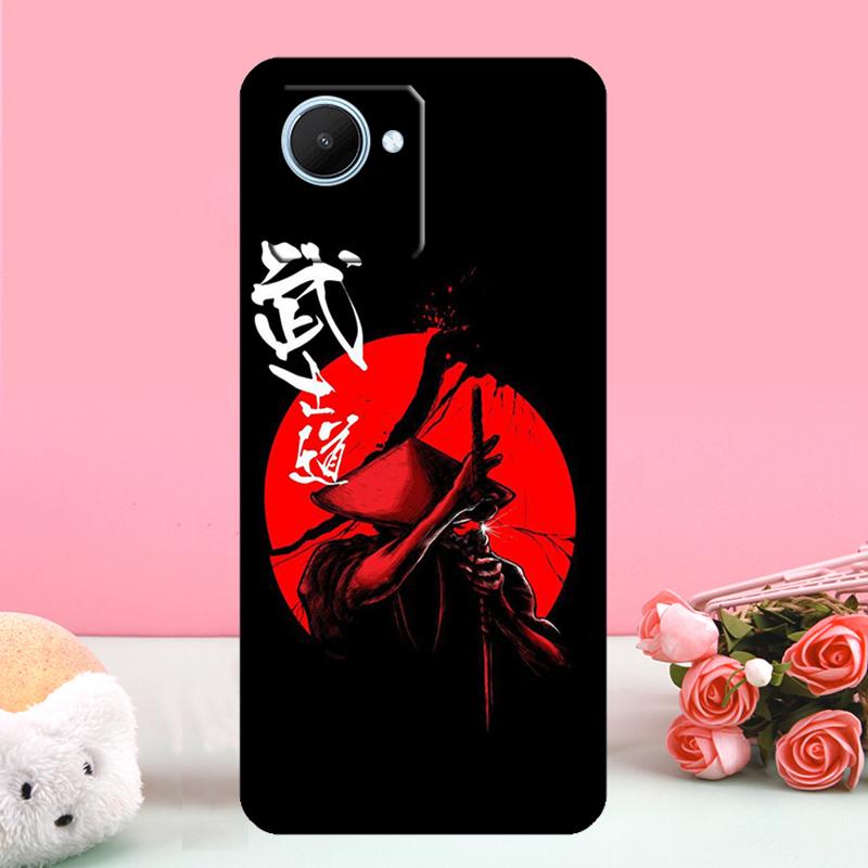 

Samurai Japan Art For Realme C55 C71 C53 C67 C75 C61 C33 C63 C51 C65 10 11 12 13 14 15 Pro Plus GT7 Pro Case Realme 14 Pro Plus