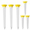 High Performances Golf Tees Training Ball Holder Low Friction Plastic Step Down Golf Tees Practice Tool Golf Accessories