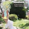 Handheld Small Fan Strong Airflow Low Noise Low Power Consumption Compact Size Portable Battery Operated Pocket Cooling Fan