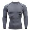 Men's T-shirt Men Running Sport T Shirt Men Compression Fitness Tops Tee Quick DryTight Training Gym Sport Running Shirts