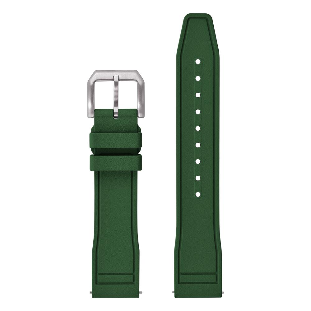 Premium FKM Strap 20mm 21mm 22mm Watch Strap Diving Waterproof Quick Release Fluororubber Watchbands For Each Brand Diving Watch