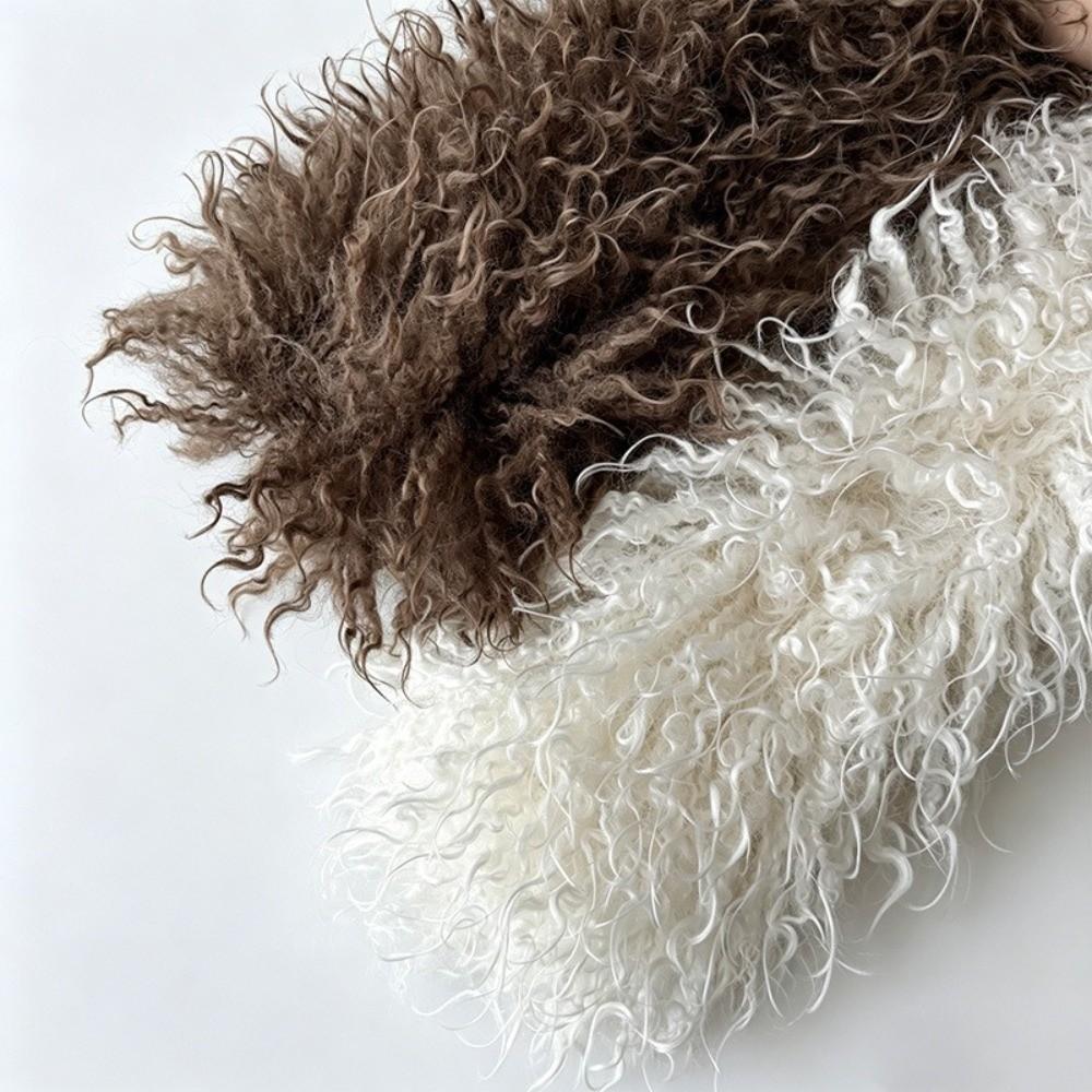 Solid Color Women's Scarf Thicken Winter Scarf Soft Imitation Wool Scarf Winter