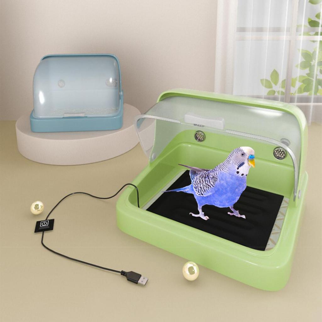 Baby Chick Brooder Bird Incubator Chick Warmer hand raised parrot breathable visual incubator Poultry Habitat Supplies