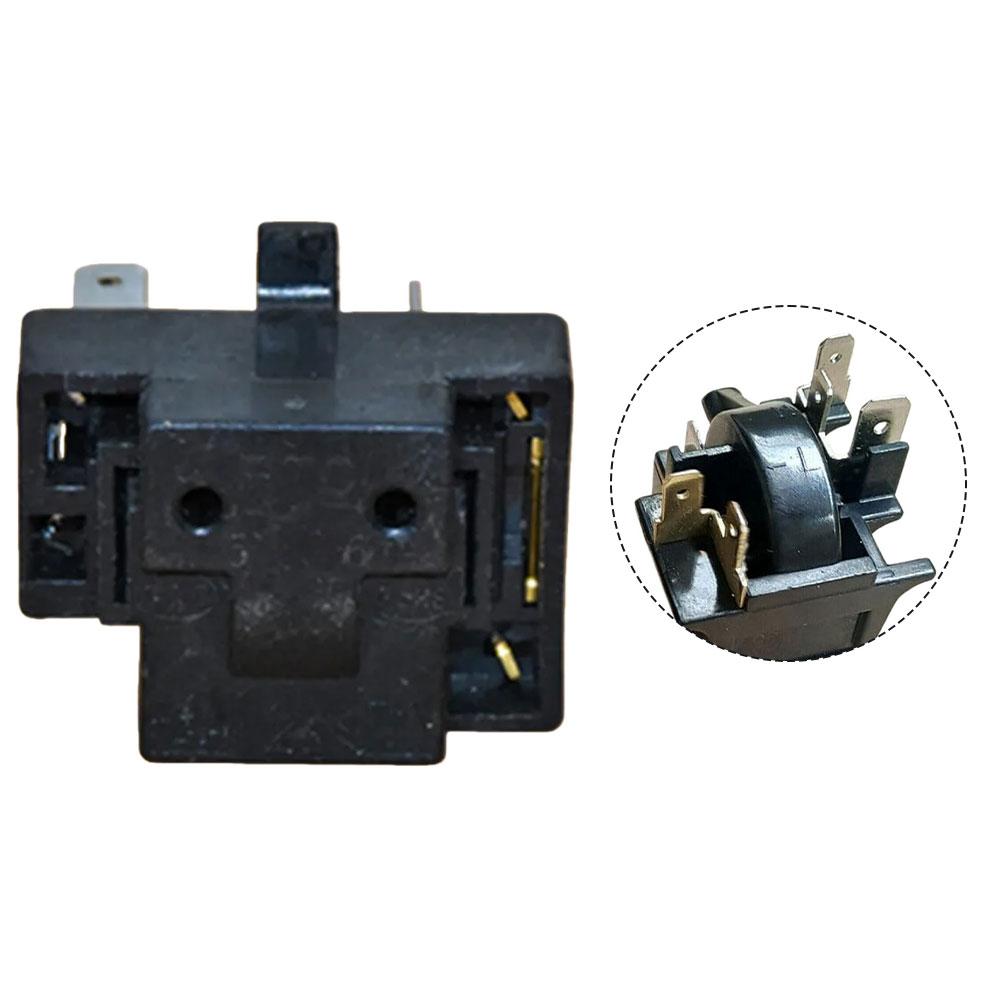 6Pin QP2-15H Starter Relay for Refrigerators Featuring Overload Protection To Maintain Optimal Cooling Performance