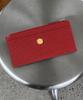 Tooamo Bella Zipper Long Wallet Crocodile Red [Cowhide]