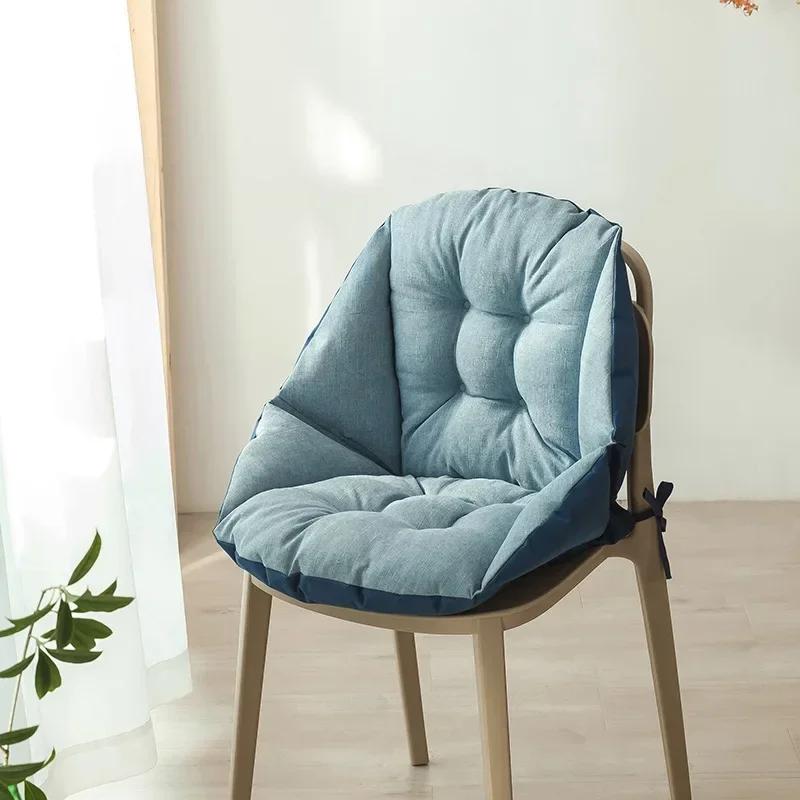 1PC Cushion Office Chair Four Seasons Universal Cushion Backrest One Piece Thickened Winter Chair Cushion 40x48/48x52cm