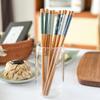 Japanese Style Bamboo Chopsticks: Creative High-End Gift Set (5 Pairs)