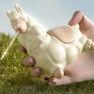 Alpaca Water Sprayer Toy Interactive Push Sprinkler for Kids Cute Alpaca