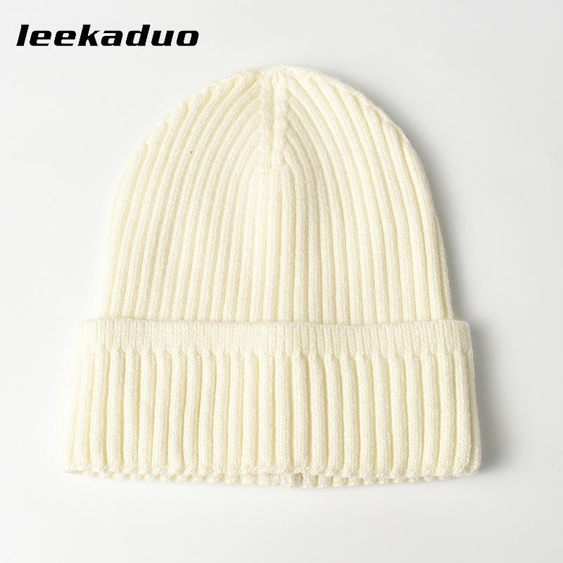 Autumn and Winter Light Board Knitted Hat Women's Versatile Solid Color Wool Hat Warm Ear Protector Cold Hat Men's Tide