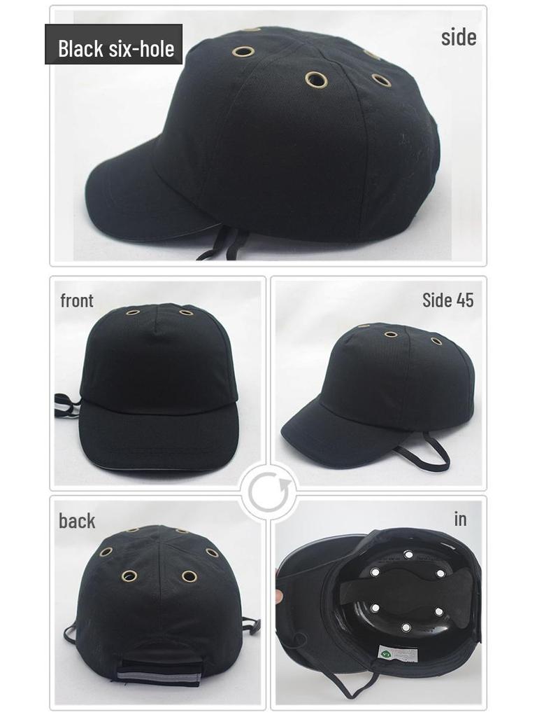 Lightweight Breathable Duckbill Bump Cap with ABS/PE Shell for Labor Protection