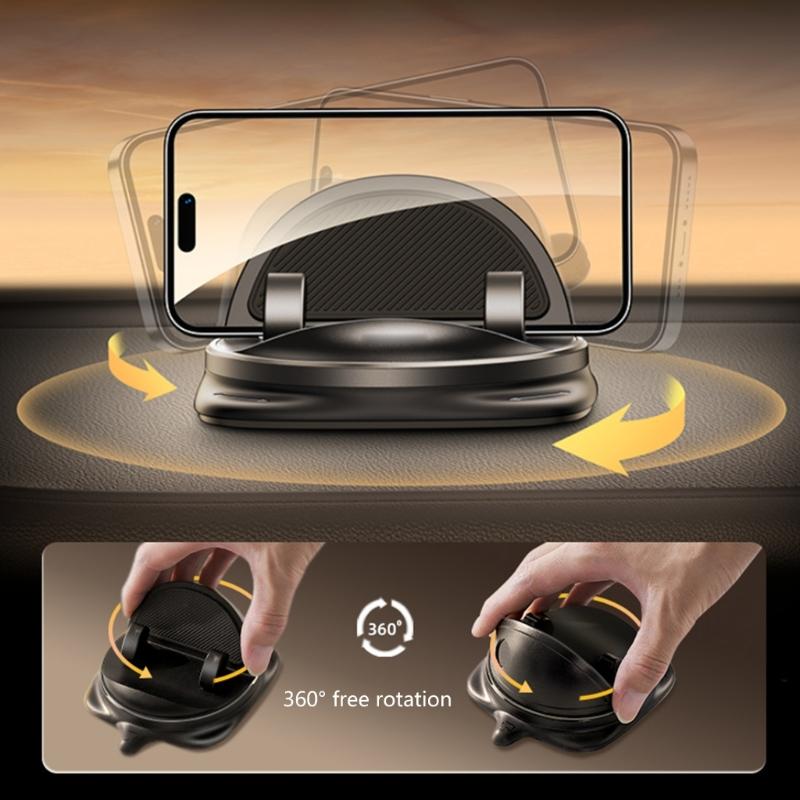Dashboard Car Phone Holder Universal Upgraded Reusable Phone Mount Antislip Pad