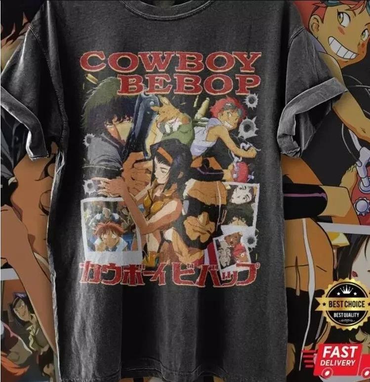 Cowboy Bebop anime t shirt All Size Vintage Unisex Shirt L