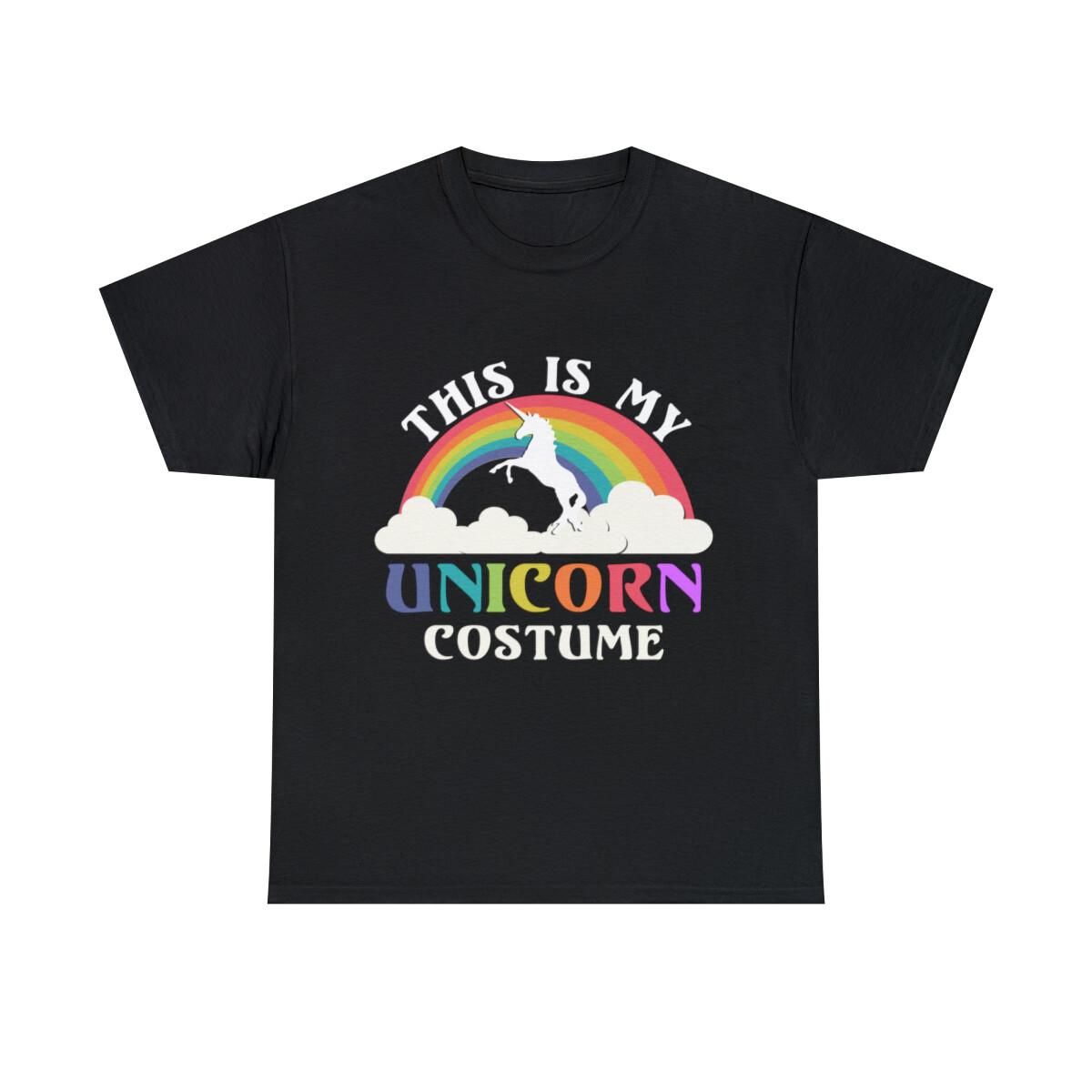 This Is My Unicorn Costume Graphic Tee Shirt, S-5XL XXL