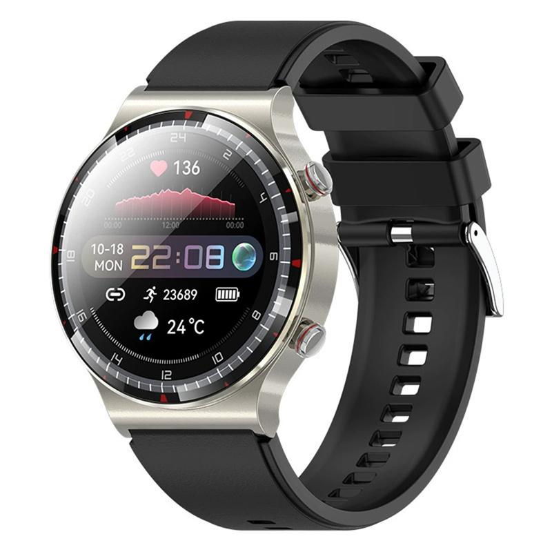 

G08 Pro Men Amoled Smart Watch Medical Grade ECG Health Monitoring Heart Rate Blood Pressure Fitness Sport Smartwatch срібний