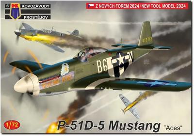 KP Model Mustang Ace Pilot Plastic Model KP0483 1/72 P-51D-5 (Airplane)