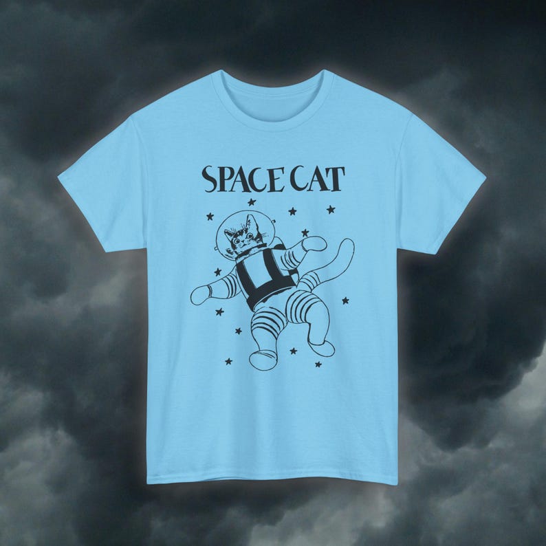 1952 space cat ruthven todd book cover tshirt 160