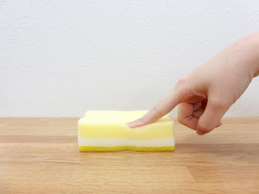 Towa Sangyo Kitchen Pack of 10 Sponge, Foam-Refreshing Sponge, Long-Lasting Type,
