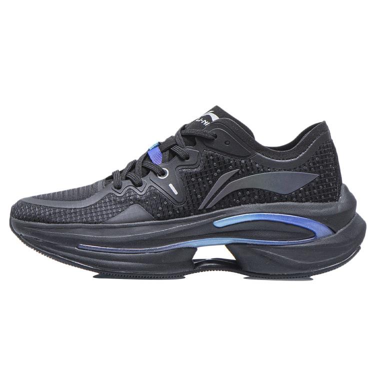 New LiNing WuShi 5S 1.0 5S Low Top Running Shoes Women's Black Blue Mono Yarn Trendy Versatile Casual ARHR212-5