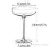 1PCS 180ml Plastic Bartender Cocktail Glasses Home Use Wedding Party Tableware Disposable Plastic Champagne Flutes Wine Glasses