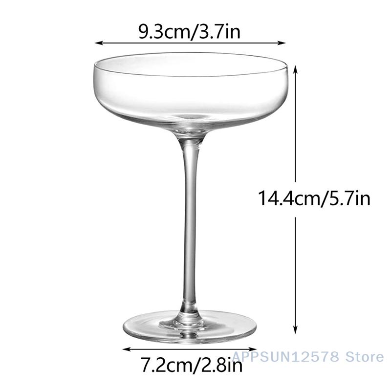 1PCS 180ml Plastic Bartender Cocktail Glasses Home Use Wedding Party Tableware Disposable Plastic Champagne Flutes Wine Glasses