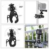Motorcycle Handlebar Mount Bicycle Holder for GoPro Hero 13 12 11 10 9 8 Insta360 AKASO SJCAM DJI Osmo Action Camera Accessories