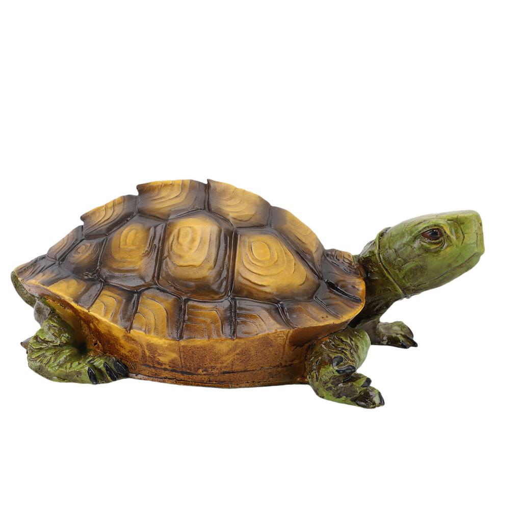 Floating Turtle Pond Decor Resin Turtle Statue Outdoor Garden Figurine for Water Landscape Fountain