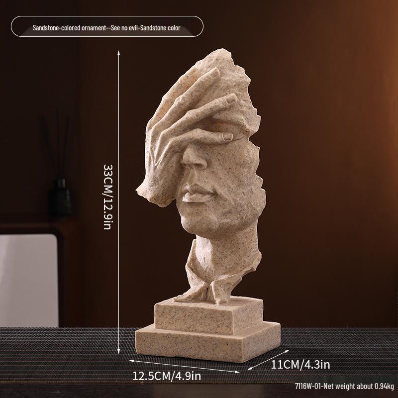 Elegant Resin Ornaments for Home, Office, or Bookshelf Decor