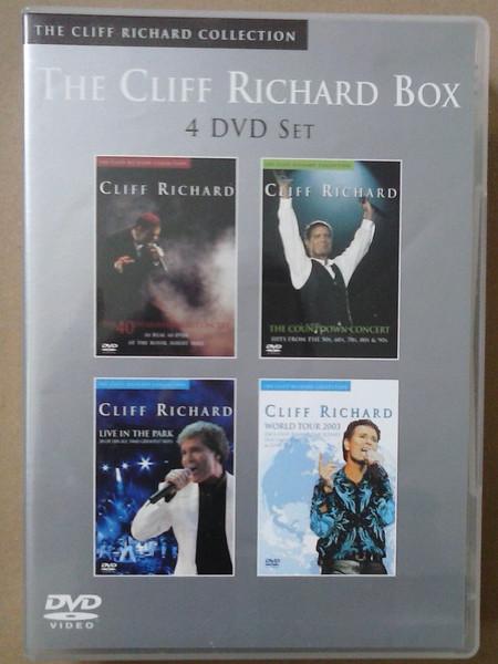 DVD CLIFF RICHARD  The Cliff Richard Box 4 DVD SET DEMONDVDBX01 Demon Vision 2006 Non Japan Pop Used