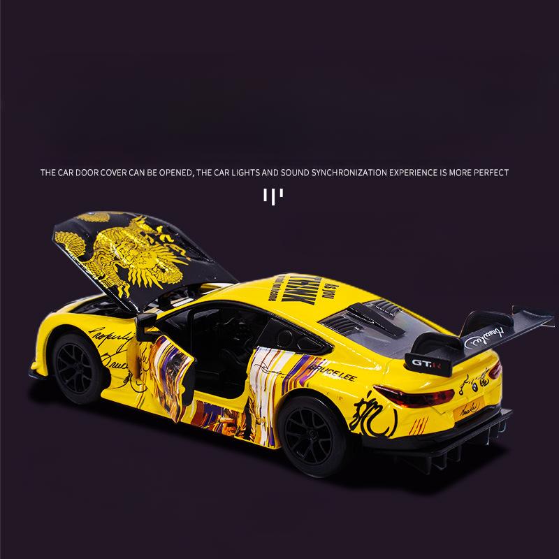 Simulation 1/32 Scale BMW M8 GTE  Aape&EVA Alloy Car Model