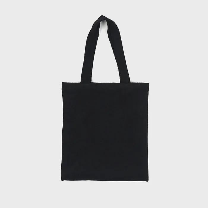 HTR152 Holiday Terry Shoulder Bag Black