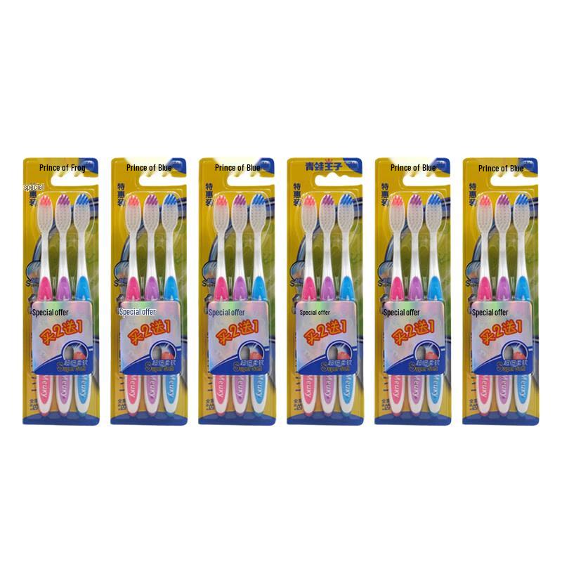 

Prince Frog 916 Soft Bristle Toothbrushes - 18 Count