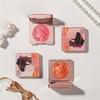 Embossed Smooth Powder Blush Palette for Cheeks, Korean Blush Makeup Palette,Highlight Blush Palette Smooth Powder Blush