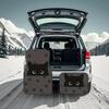 Car Floor Mats, Cute Black Cat Car Floor Mats, Charming Cat Printed Anti Slip Mats with Big Eyes, Universal Car Floor Mats