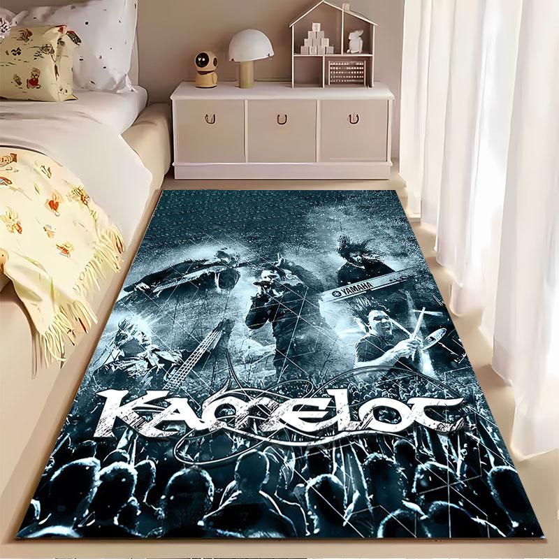 Kamelot Band Performance Art suitable as a non-slip mat for the living room or bedroom sofa
