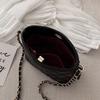 Women's Rhombus Braided Small Messenger Bag