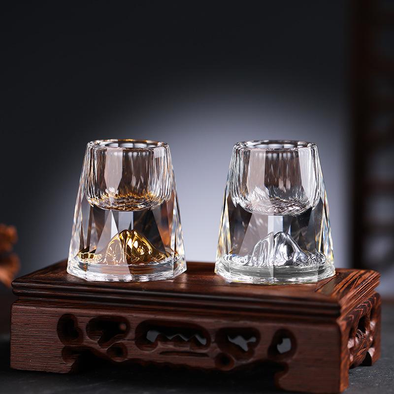 Elegant Crystal Wine & Liquor Glass Set - High-End Drinkware Collection