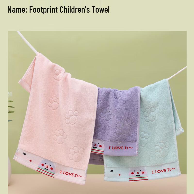 Yiduo Cute & Soft Cotton Travel Face Towels for Kids