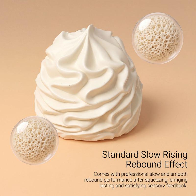 1PC Simulated Dessert Cream Roll Slow Rebound Squeezing Toy Sensory Squeezing Toy Slow Rebound Relieve Stress Gift