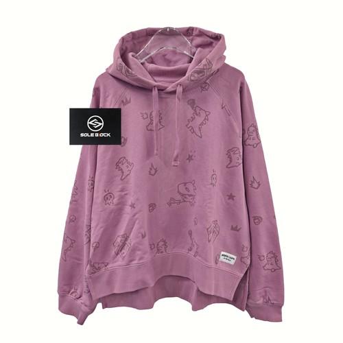 

Vans x HIRONO Collaboration Long-Sleeve Hoodie Women s Gray Pink EU S розовый