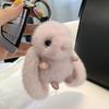 Mink Plush Bunny Plush Pendant, Keychain Bag Pendant, Doll Doll Pendant, Car Key