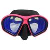 Adult Diving Mask with Tempered Glass and Silicone Seal