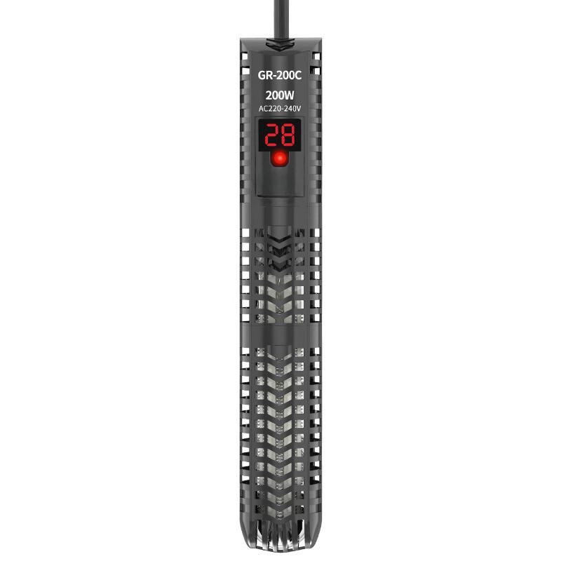 Fish Tank Electric Heating Rod Explosion Proof Glass Digital Display Heater Turtle Aquarium Automatic Thermostat