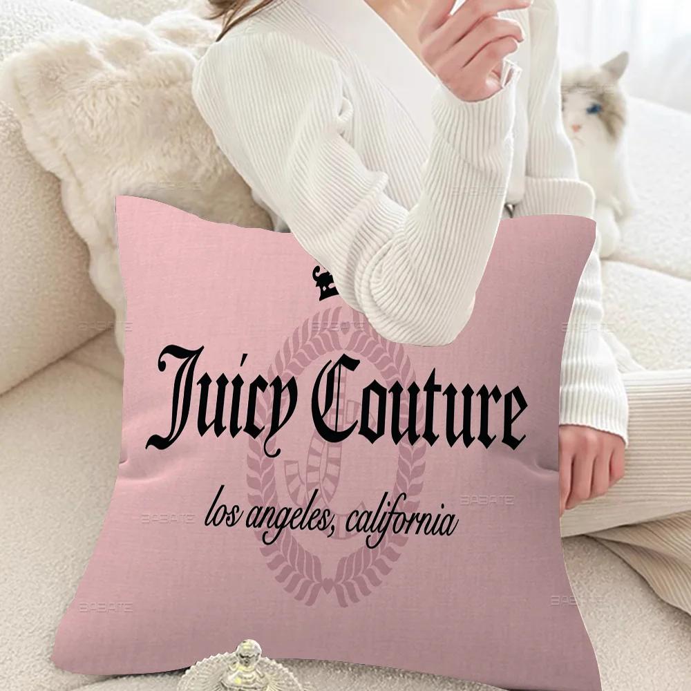 Moda J-juicy-couture Federe Cuscino Cartone Animato Divano Decorativo Casa Stampa su Due Lati Peluche Corto Carino Copricuscino