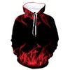 Spring Autumn Hooded Sweatshirt 3D Digital Printing Unisex Hoodies Men Women Fashion Loose Pullover