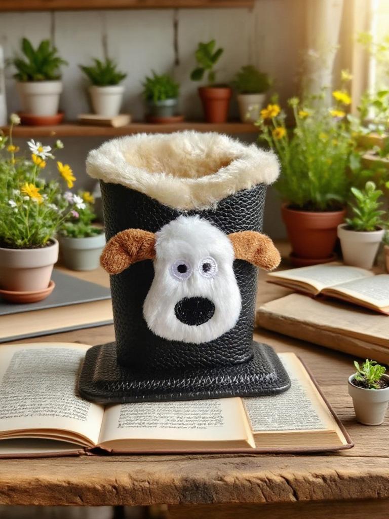 - Plush Glasses Holder Adorable Cartoon Glasses Pen Desktop Storage Glasses Storage Rack