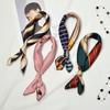 50x50cm Women Fashion Colorful Scarf Bag Decoration Ribbon Hair Band Multifunction Decoration